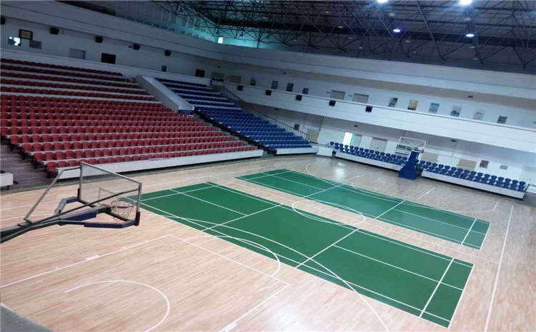 北京企口體育場地板施工方案