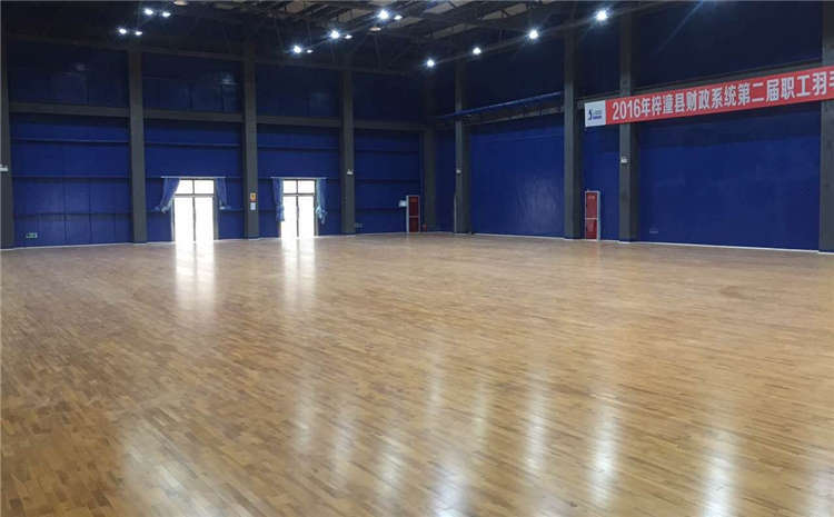 訓練館體育木地板翻新