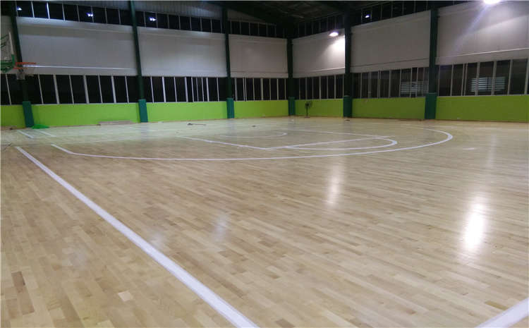 五角楓籃球場木地板價格