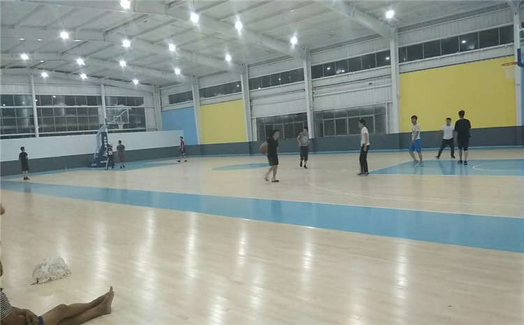 學校NBA籃球場木地板品牌廠家