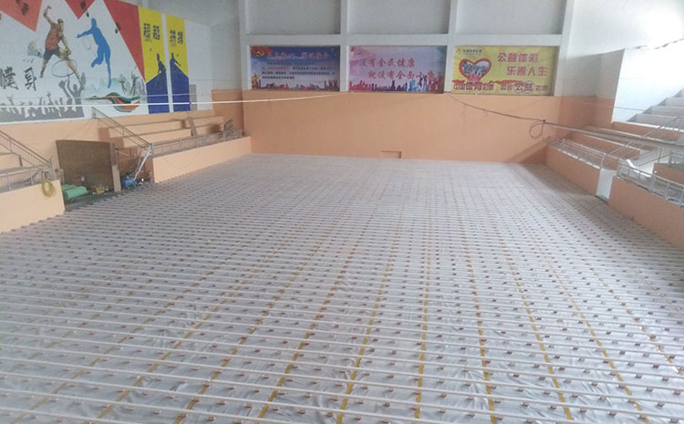 柞木實木運動地板怎么維修?