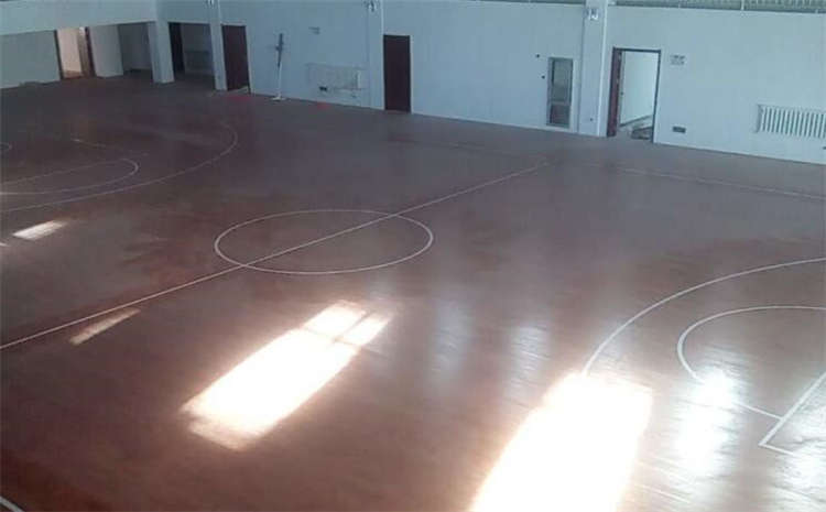 柞木實木運動地板施工技術方案