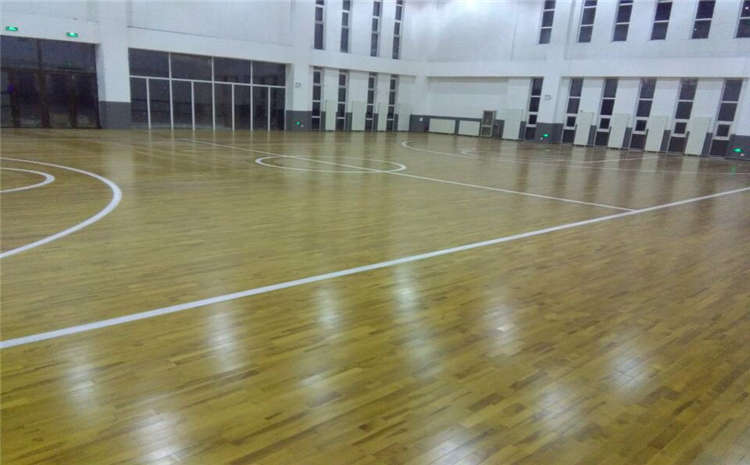 重慶體育木地板怎么安裝